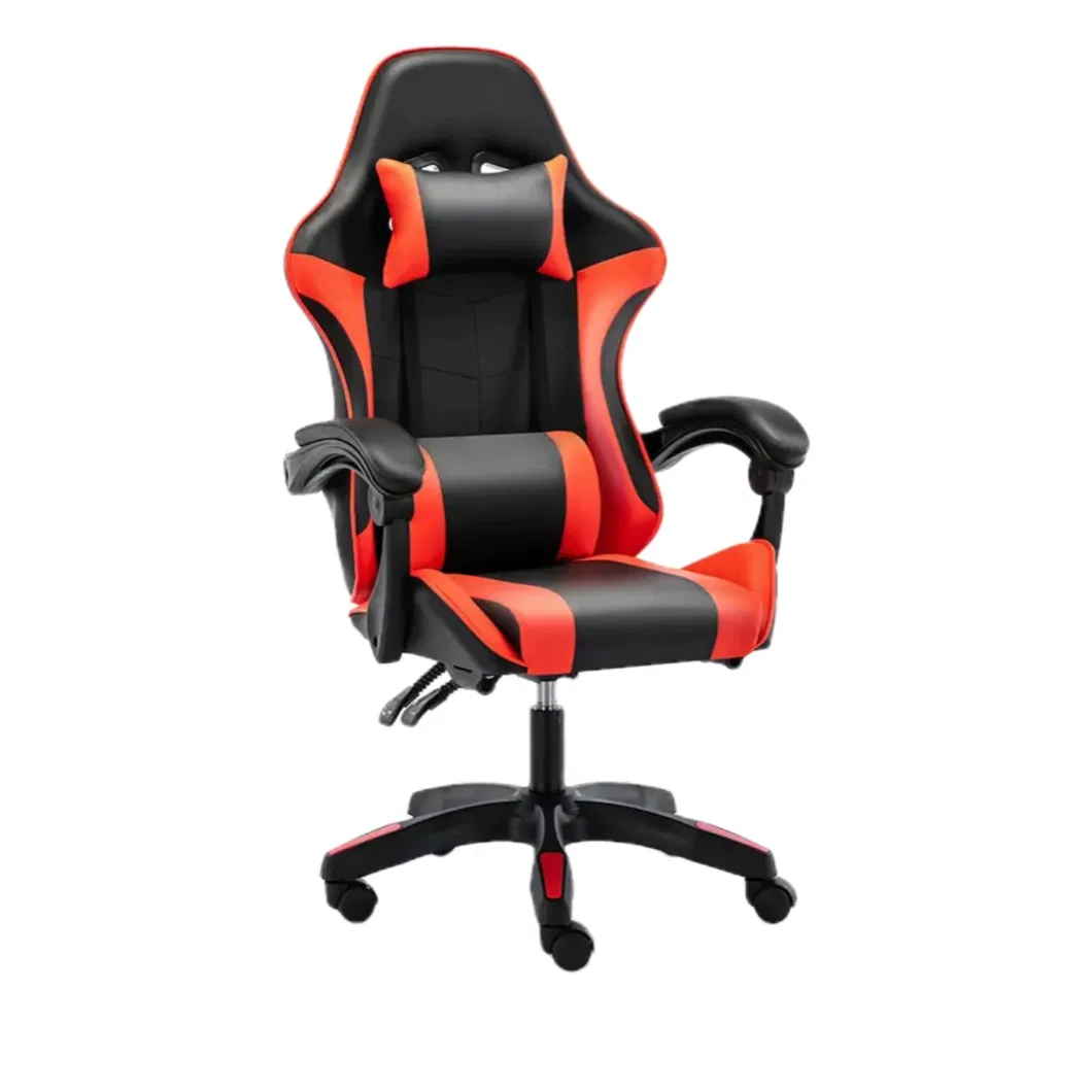 Wholesale Ergonomic Comfortable Leather Racing Style Gaming Chair with Footrest