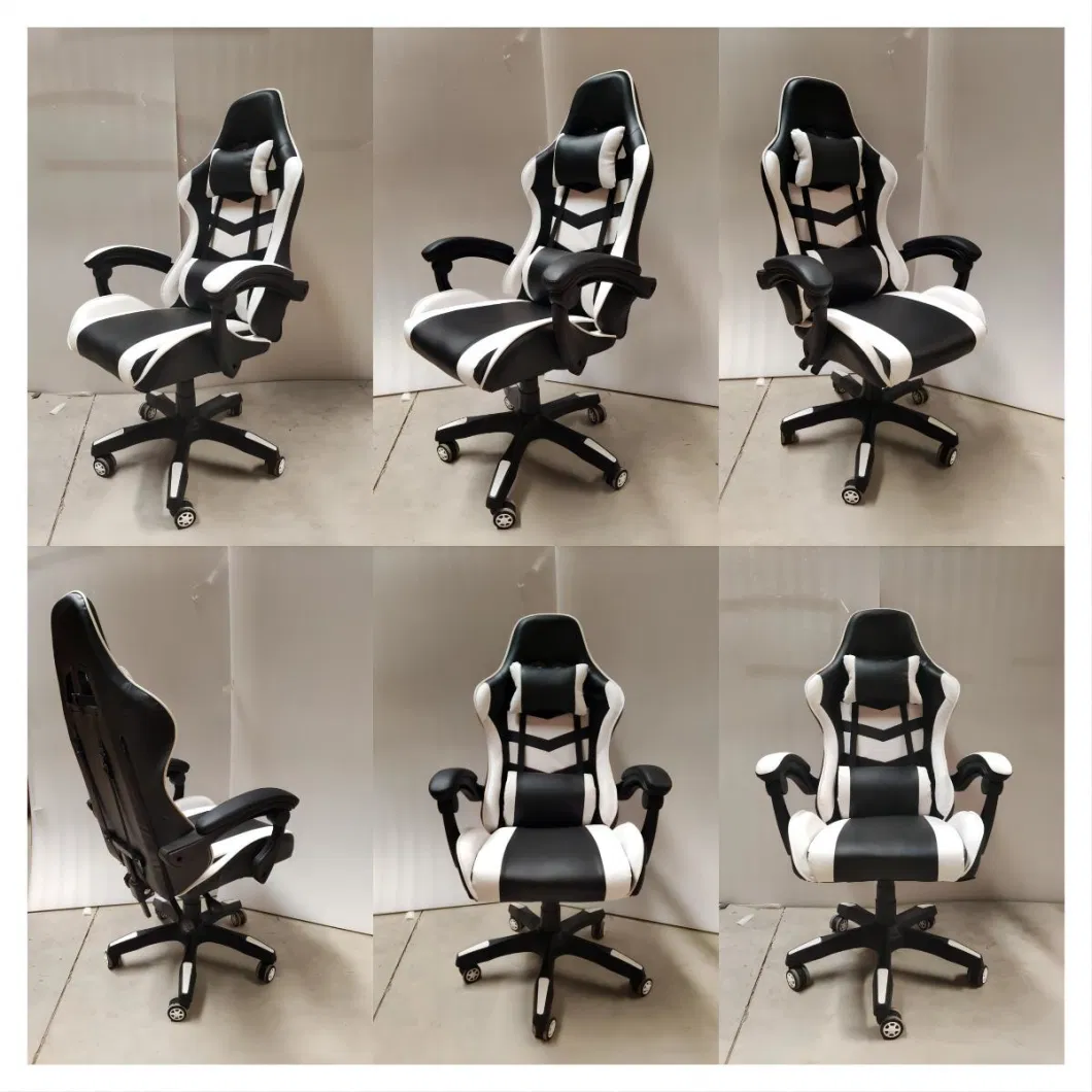 High End Class 3 Gas Lift PVC Leather Custom Reclining Gaming Chair