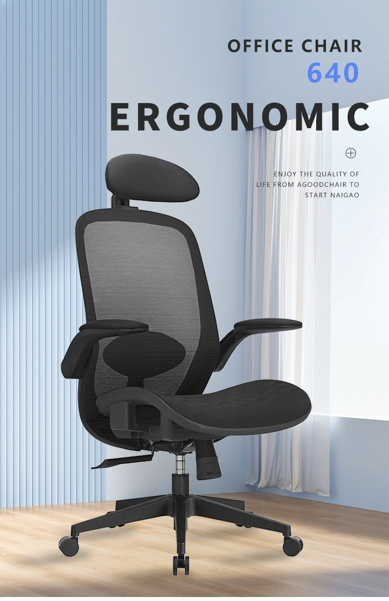 Comfortable Rotating Armrest Office Desk Chairs Ergonomic Gaming Mesh Fabric Office Chair