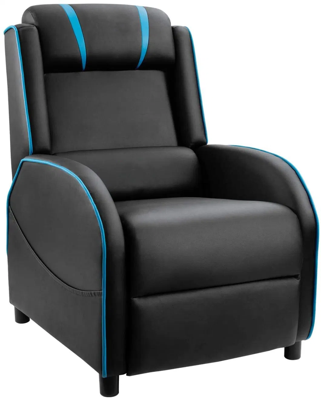 Gaming Recliner Chair Single Living Room Sofa Recliner PU Leather Recliner Seat Home Theater Seating