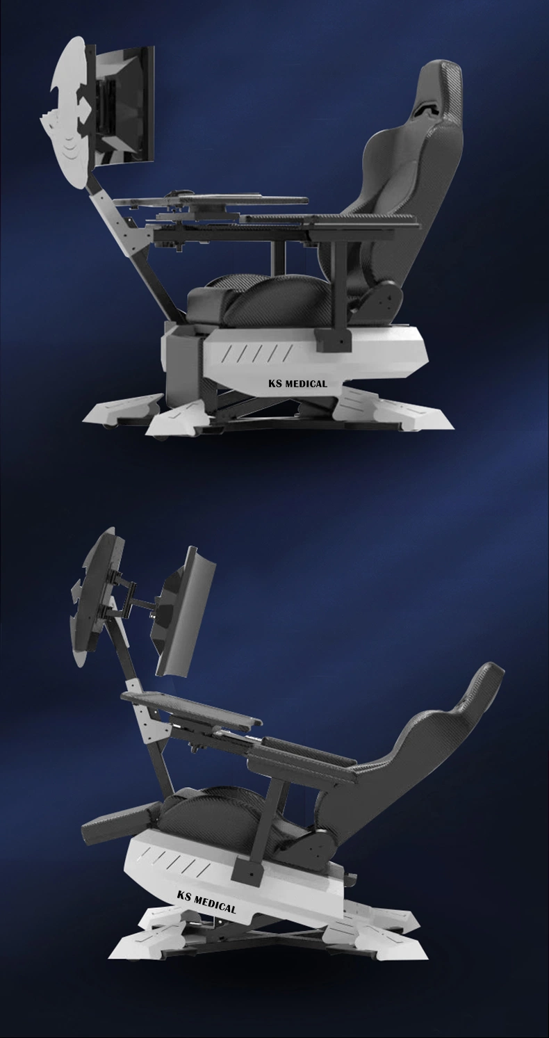 Ksm-Gcn2 Zero Gravity Gaming Chair Airplane Cockpit PC Gaming Desk and Chair Set Gamechairs