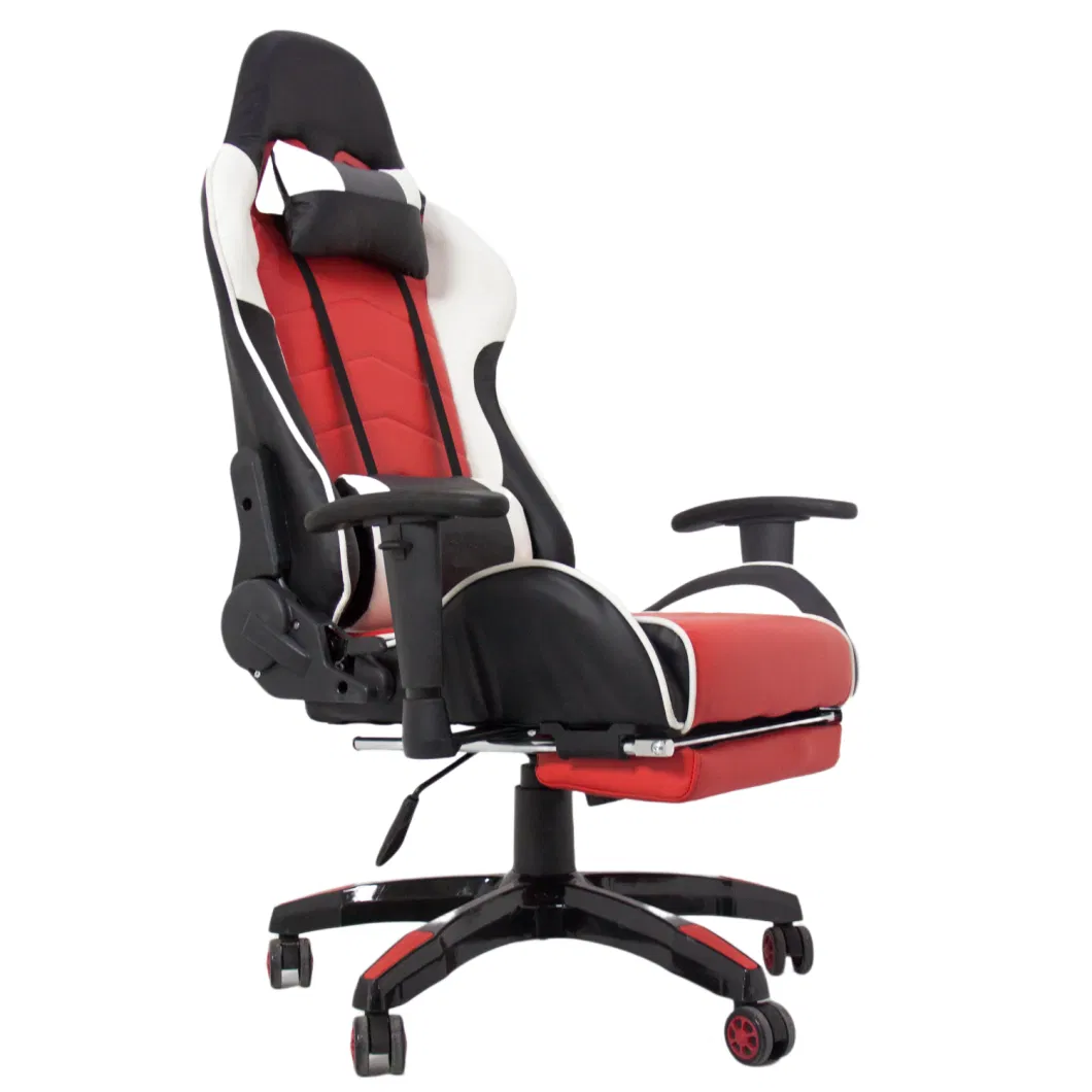 Cool Competition Computer Game Racing Gaming Chair with Footrest with Independent Armrest