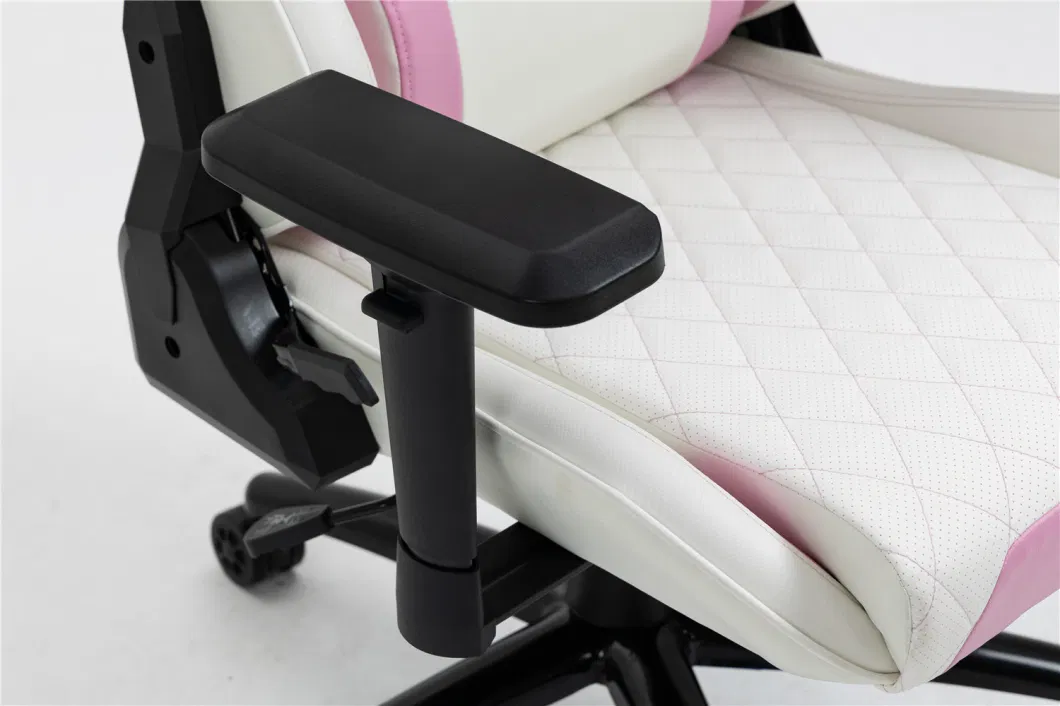 Best Seller Girls&prime; White Gaming Chair Luxury 4D Armrests Sillar Gamer