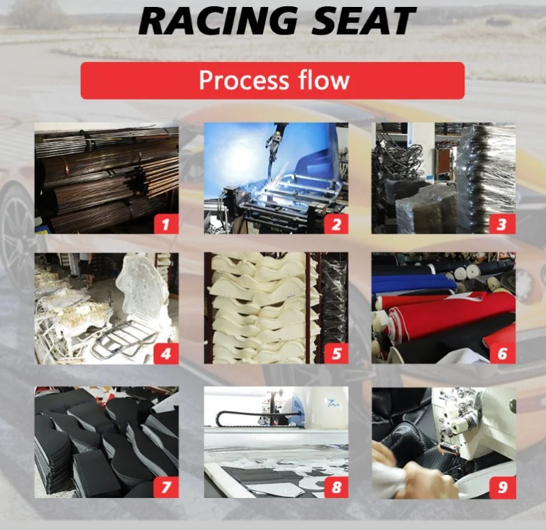 Ak Racing Seat Made in China Racing Seat Office Chair Universal Sport Adjustable Gaming Auto Seat