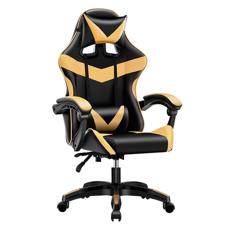 Ergonomic Gamer Mesh Workstation Massage Racing Blue Computer Rocker Gaming Chair