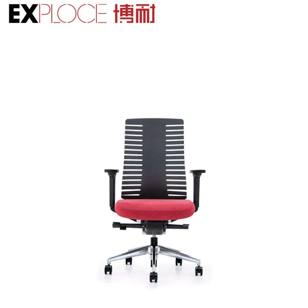 Good Price Rotary Alu Base Executive Office Work Revolving Mesh Ergonomic Chair