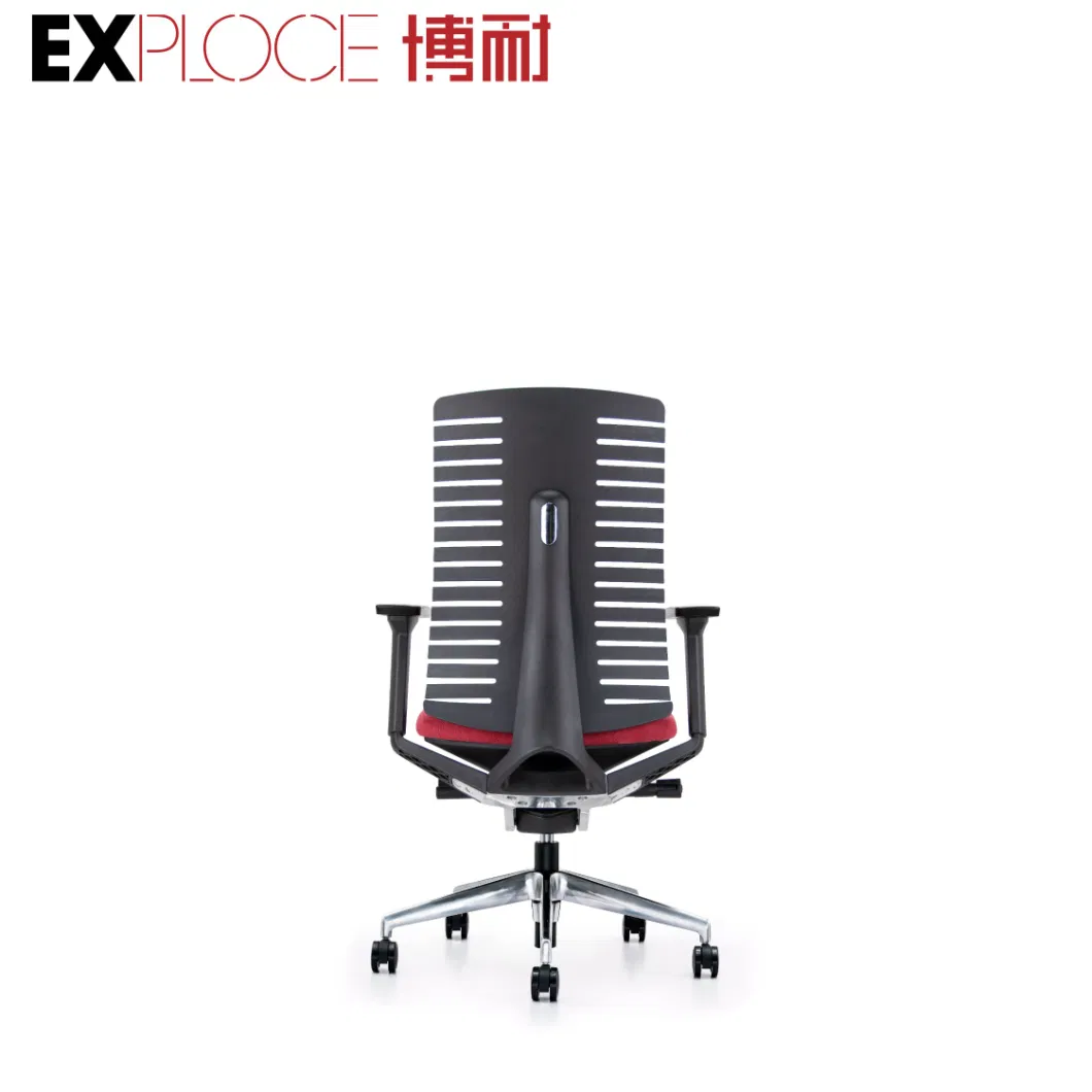 Good Price Rotary Alu Base Executive Office Work Revolving Mesh Ergonomic Chair