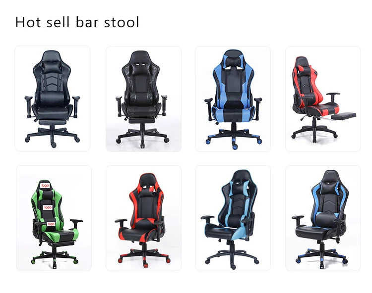 Free Sample PC Office Racing Computer Scorpion Reclining Leather Autofull Gamer Dropshipping LED Gaming Chair with Footrest