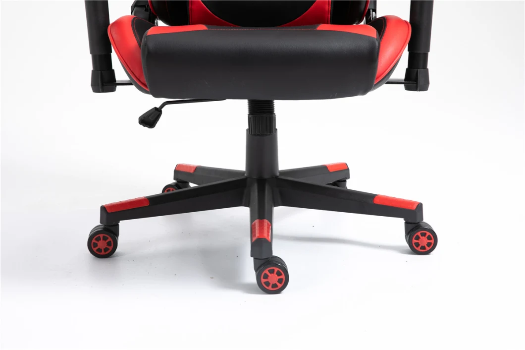 Racer E-Sport Gaming Chair with Lumbar Support Furniture Red Gamer Chair Racing