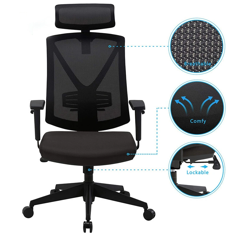 China Whalesale Home Ergonomic Executive Computer Gaming Meeting Training Staff Visitor Swivel Mesh Office Chair