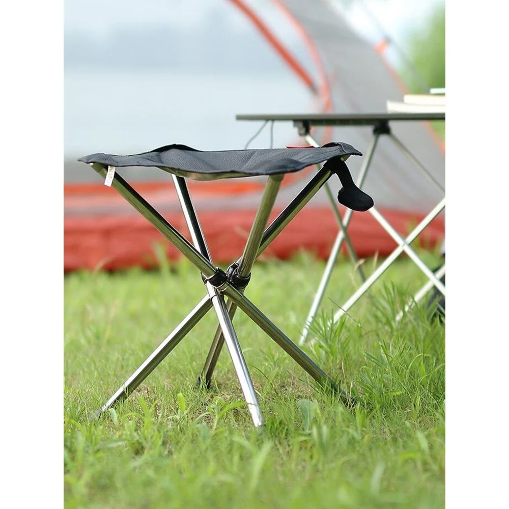 Heavy Duty Portable Folding Stool Slacker Chair for Outdoor Ci4482