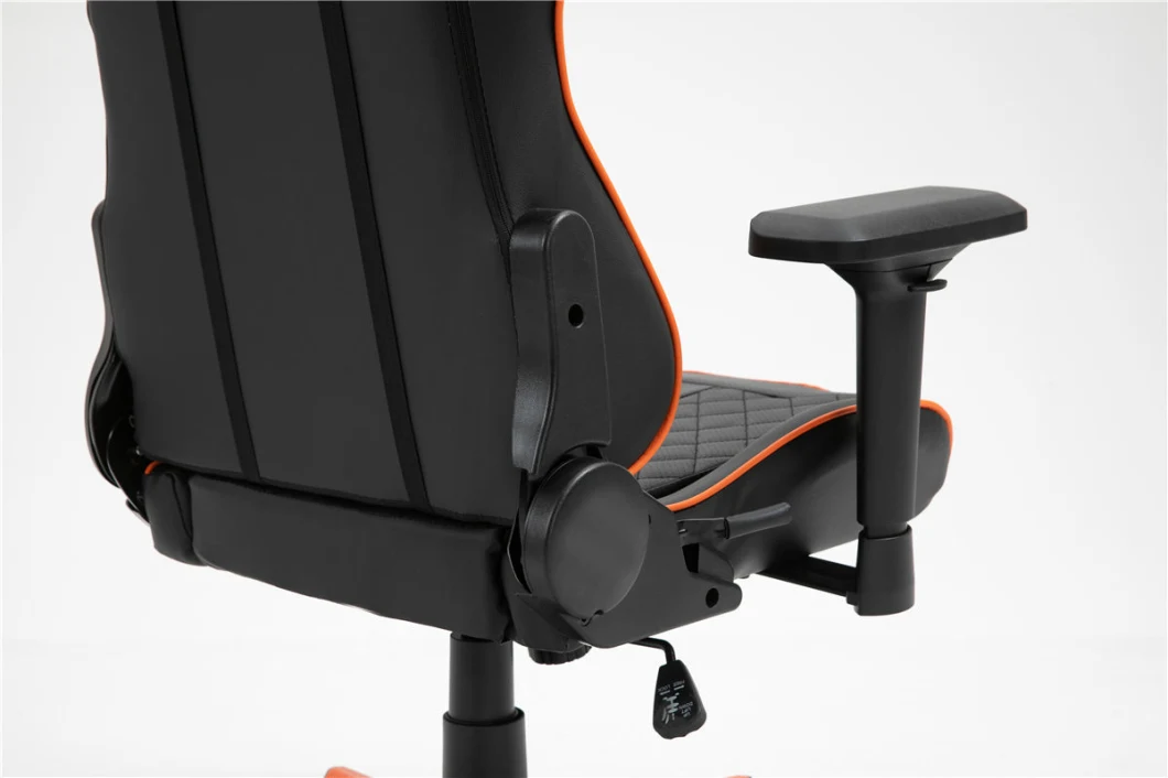 Orange Gaming Chair for Girls China Factory Cheap Price 4D Armrest Office Working Chair Gaming Chair