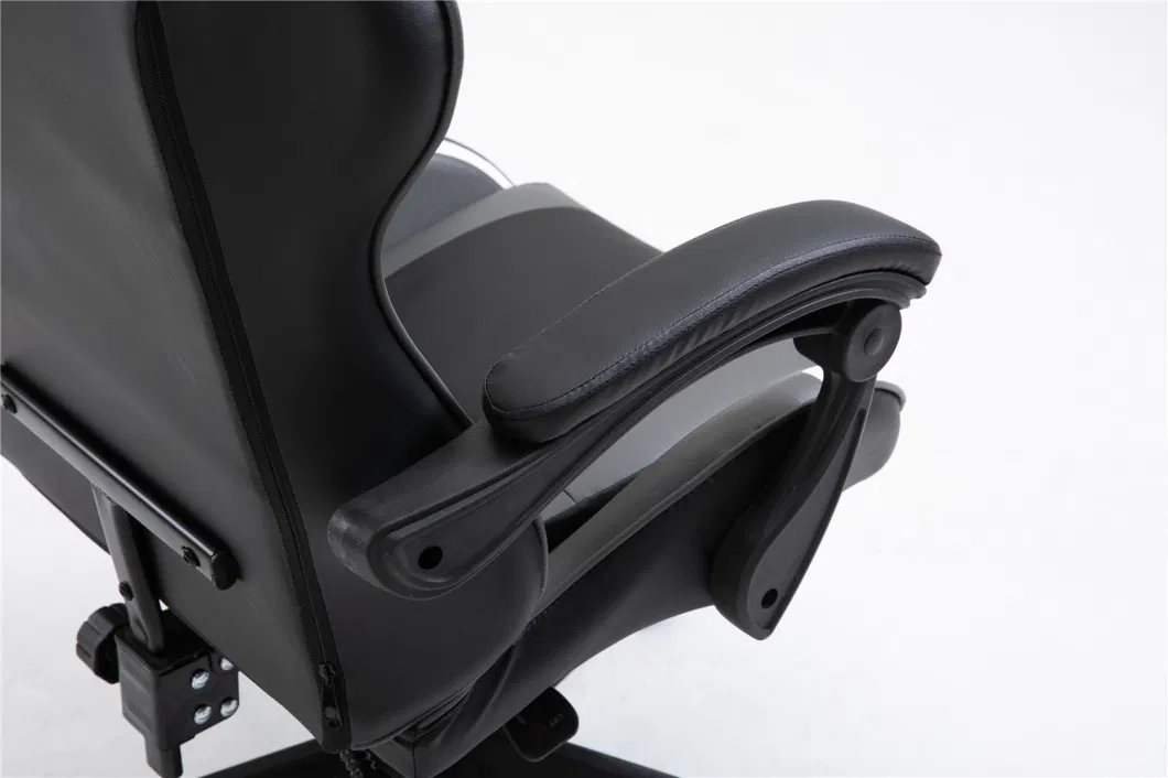 Comfortable Laying Down Sofa Chair in PU Leather and Molded Foam Gaming Seat Racing Chair