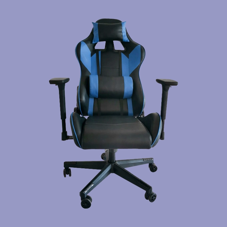 Wholesale Height Adjustable Customize Game Office Home Furniture Computer Gaming Chair for Gamers High Quality Yellow Leather