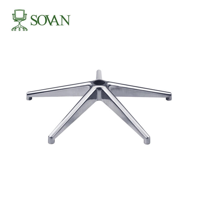 340mm Five Star Gaming Chair Spare Parts Aluminum Swivel Chair Base