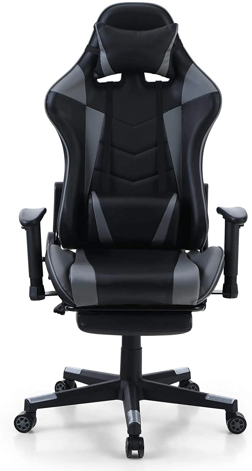 Gaming Chair Modern Commercial Furniture Racing Gaming Chairs with Massage Lumbar and Neck Support