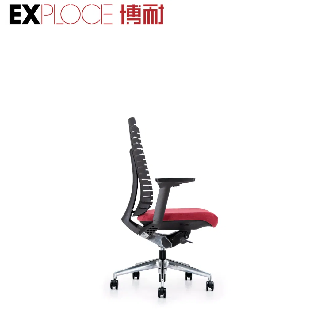 Good Price Rotary Alu Base Executive Office Work Revolving Mesh Ergonomic Chair