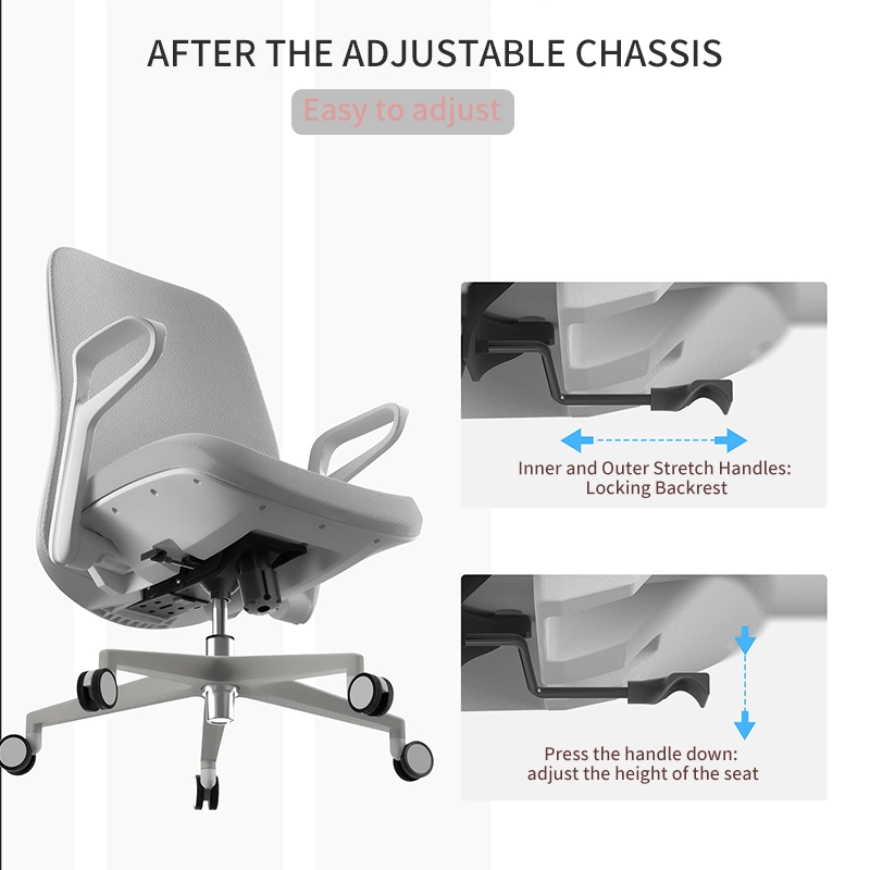 Sample Customization MID Back Executive Modern Ergonomic Office Chairs Mesh Task Office Staff PC Swivel Gaming Adjustable Armrest Office Chair Furniture