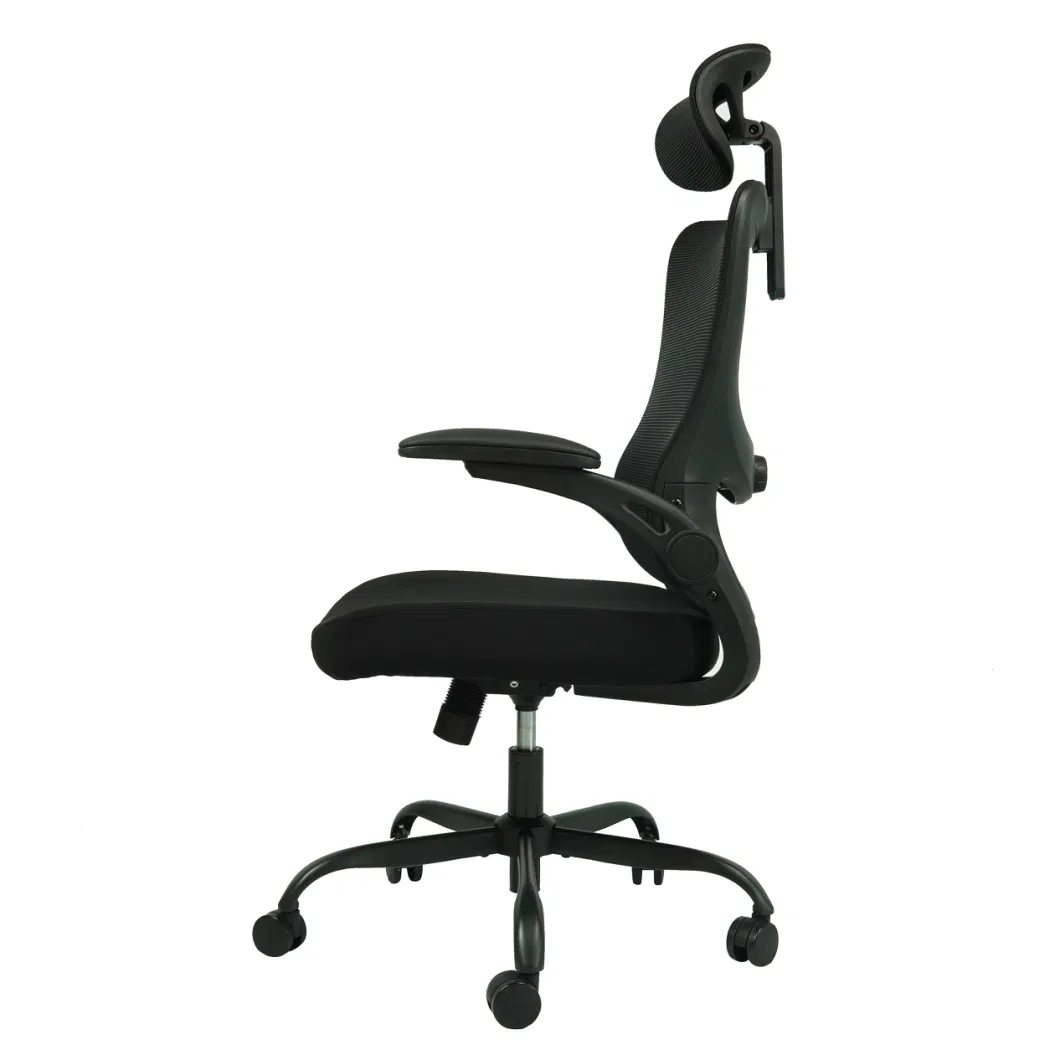 Ergonomic Office Computer Desk Chair with High Back Mesh and Adjustable Lumbar Support Rolling Work Swivel Task Chairs with Wheel Armrests and Headrest