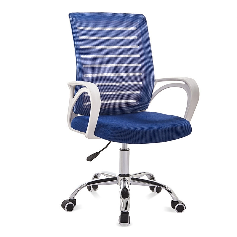 Modern Ergonomic Metal Frame Staff Leather Executive Conference Office Chair