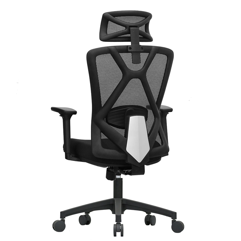Factory Price Aluminum Base with PU Castors High Back Executive Ergo-Human Office Chair
