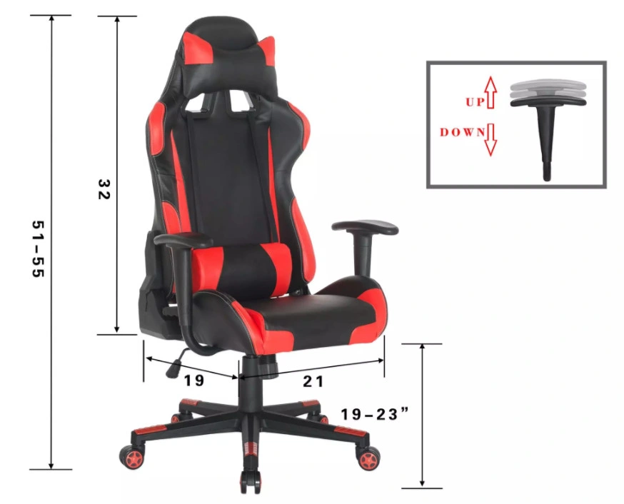 Executive Ergonomic Swivel Computer Office Air Conditioned Racer Gaming Chair
