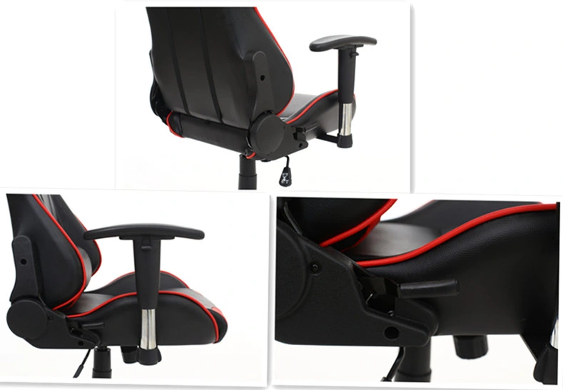 Wheel Computer Seat Office Gamer Rocker Racing Swivel Gaming Chair