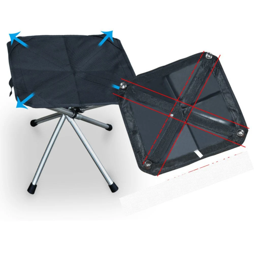 Heavy Duty Portable Folding Stool Slacker Chair for Outdoor Ci4482