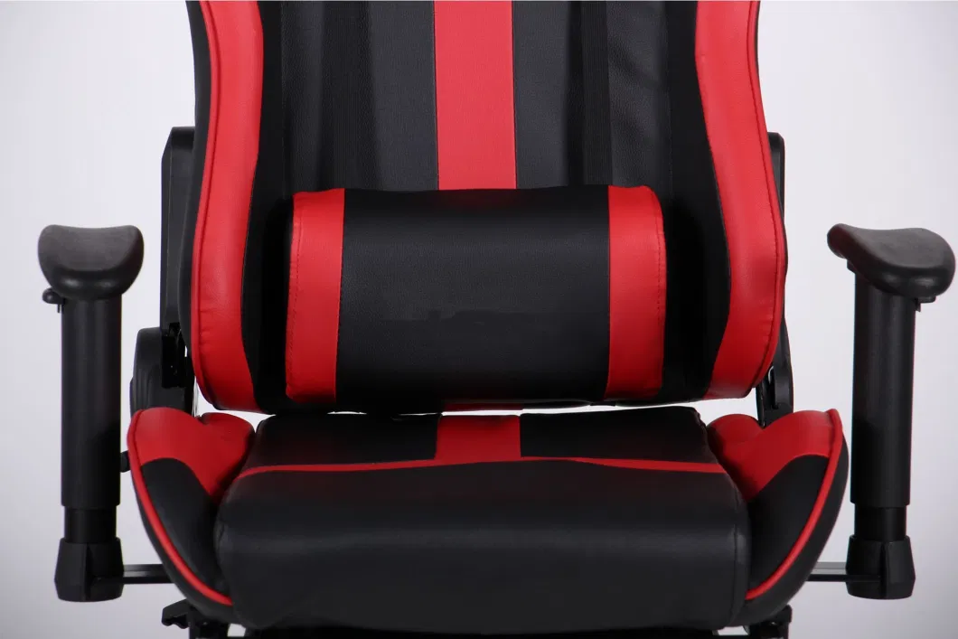 Gaming Chair Racing Office Computer Chair Ergonomic Swivel Adjustable Height Black&Red