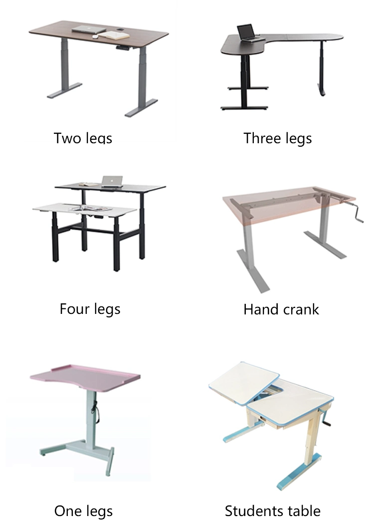 Latest Modern Z Legs Shaped Glass Top Computer Table Gaming Desk