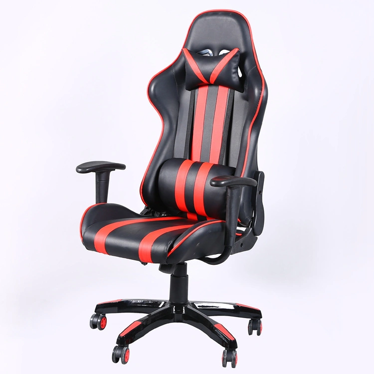 Modern Design Racing Computer Leather Rocker Red Seat Gaming Chair