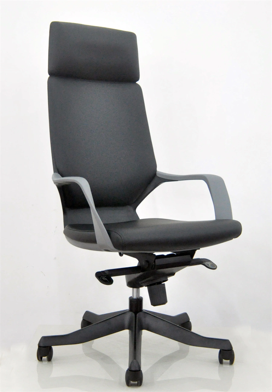 Black Cushion Plastic Cement Back High Back Ergonomic Gaming Chair