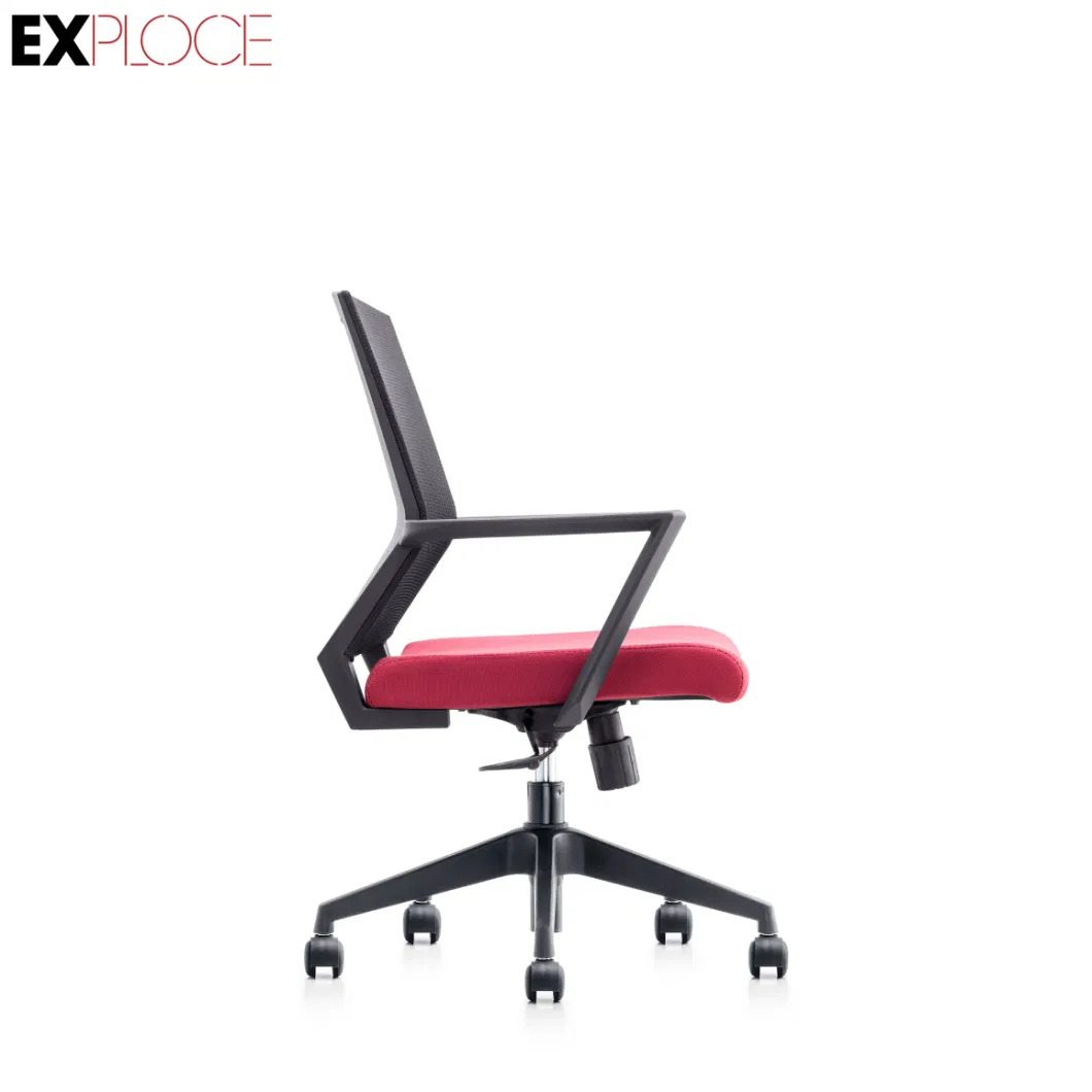 Foshan Factory Price Swivel Rocking Staff Living Room Gaming Desk Lift Mesh Staff Office Computer Chair