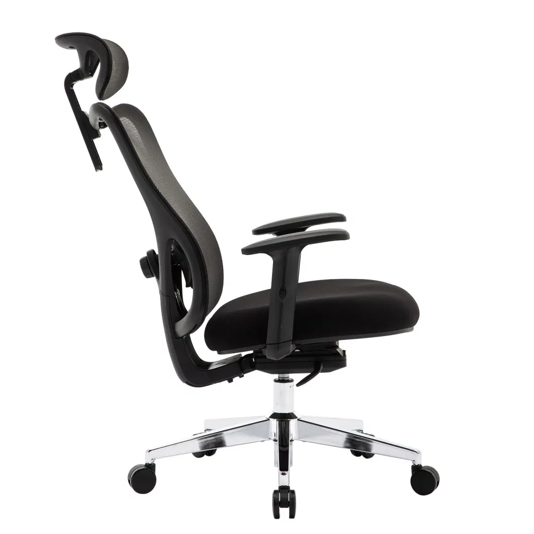 Ergonomic Office Chair - Adjustable Desk Chair with Lumbar Support and Rollerblade Wheels - High Back Chairs with Breathable Mesh