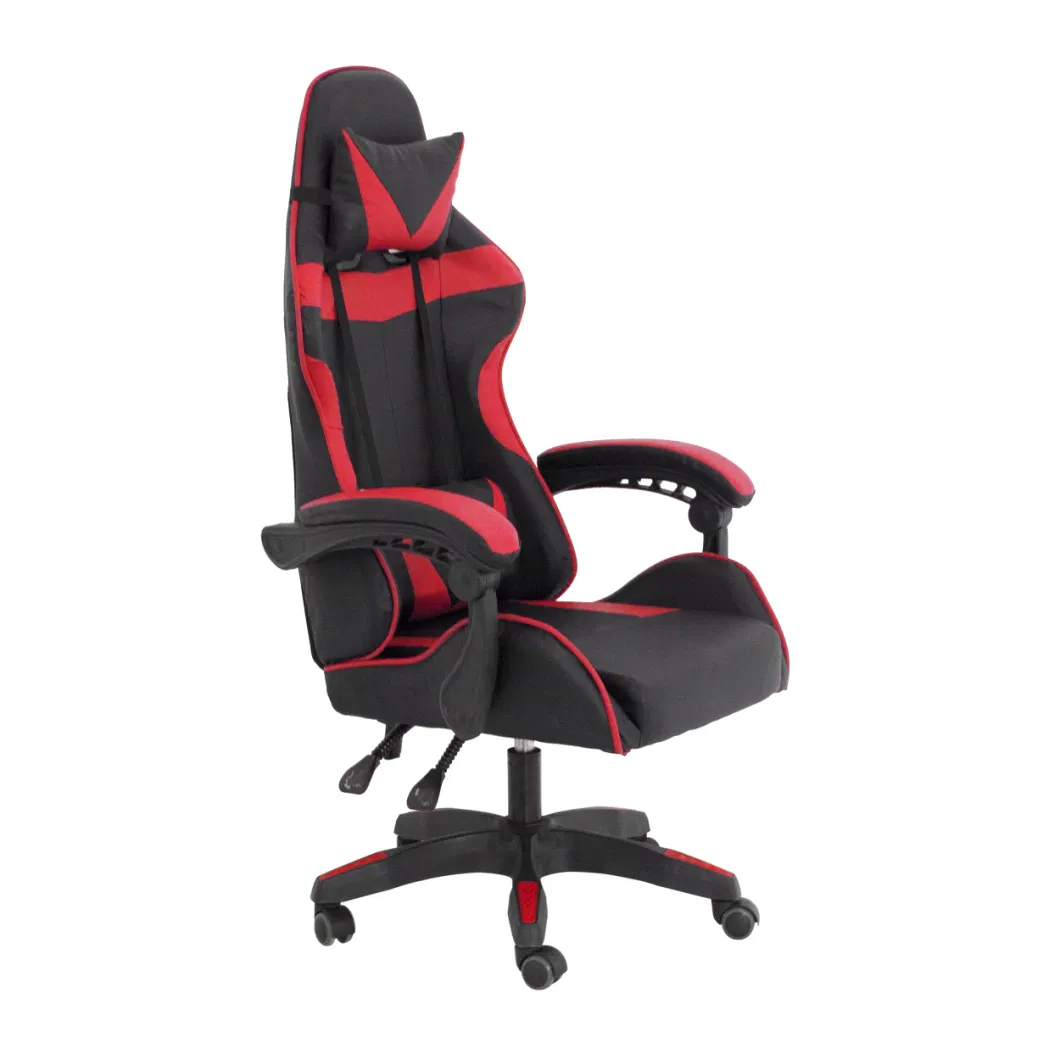 Red Ergonomic Gaming Chair with 360&deg; Rotation and Height Adjustment