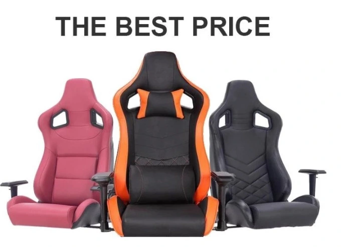 Modern Task PU Leather Computer Office Racing Desk Gaming Chair