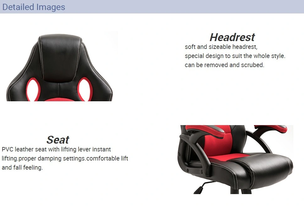 High Back Ergonomic Adjustable Racing Task Swivel Executive Computer Chair