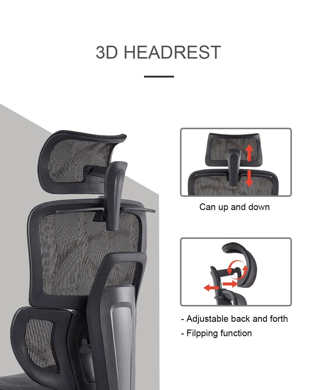 Factory Direct Ergonomic Office Computer PC Gaming Chair with Footrest