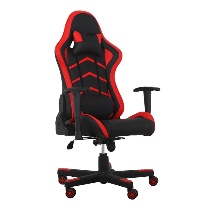 High Back Red Cheap Gaming Chair with Headrest