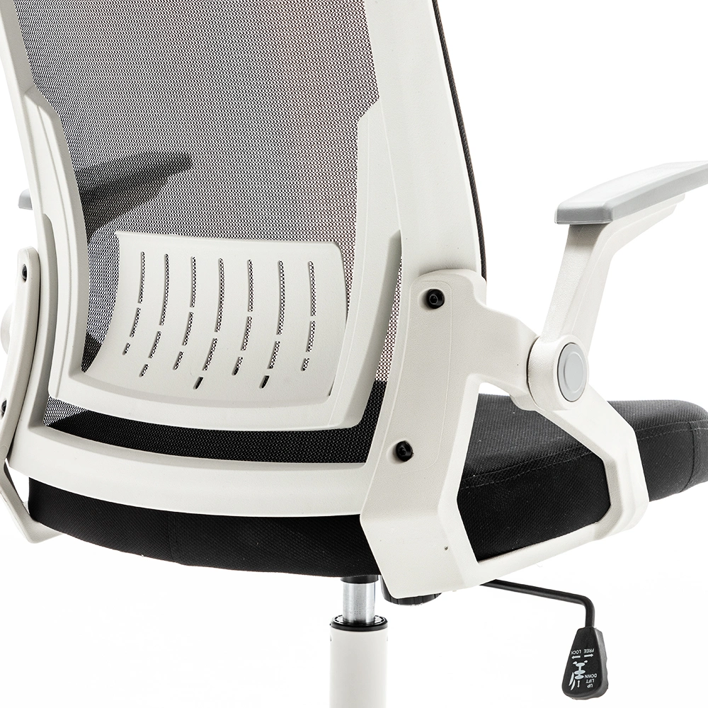 Eco Office Furniture High Back Adjustable Revolving Manager Executive White Swivel Lift Ergonomic Mesh Fabric Gaming Office Chair