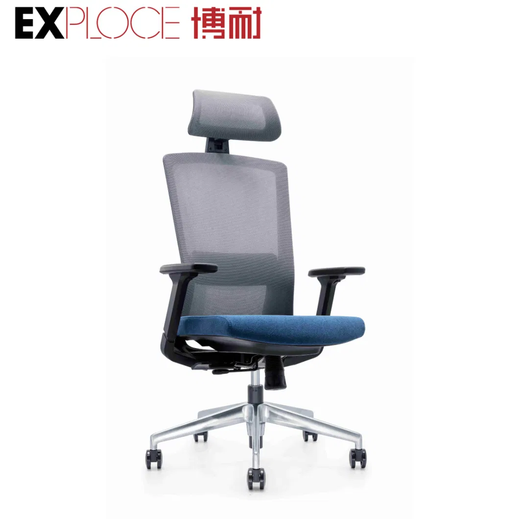 White Color High Back Home Furniture Visitor Reclining Comfortable Gaming Office Chair