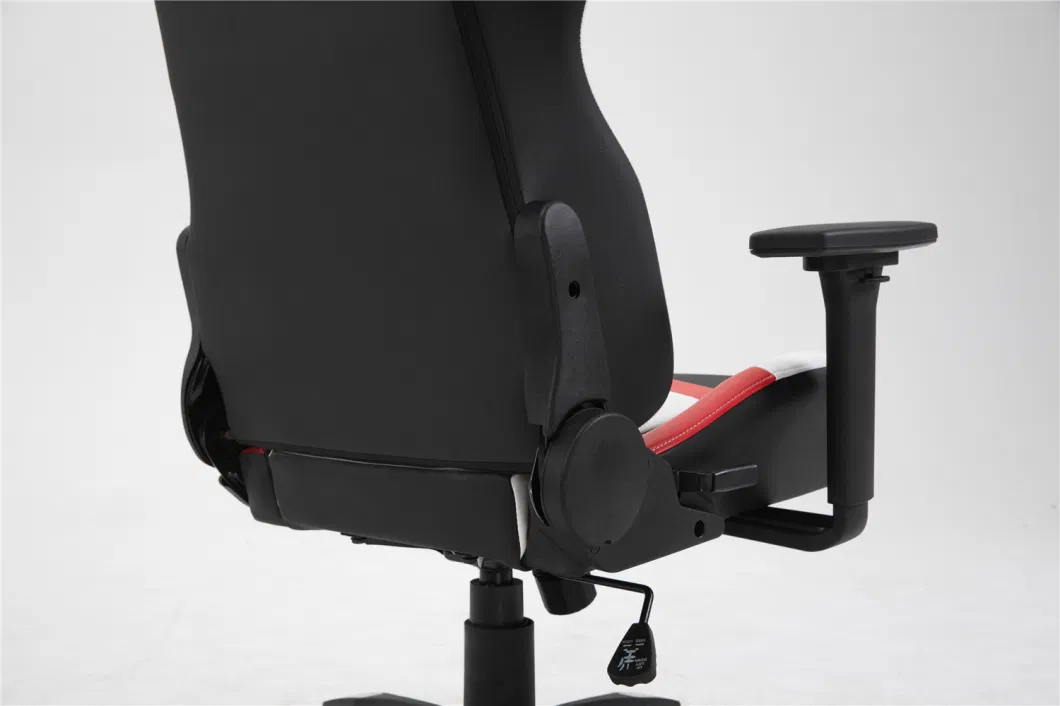 Gaming Chair Blue PVC Leather Home Decoration Racing Office Chair