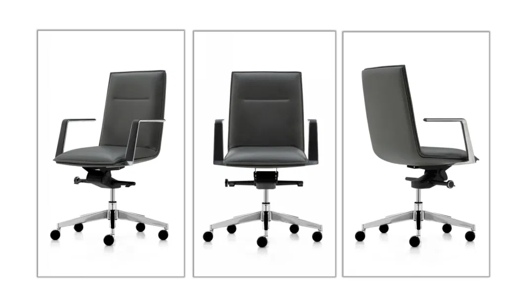 Modern Design Executive Ergonomic High Back PU Leather Fabric Seat Office Chair