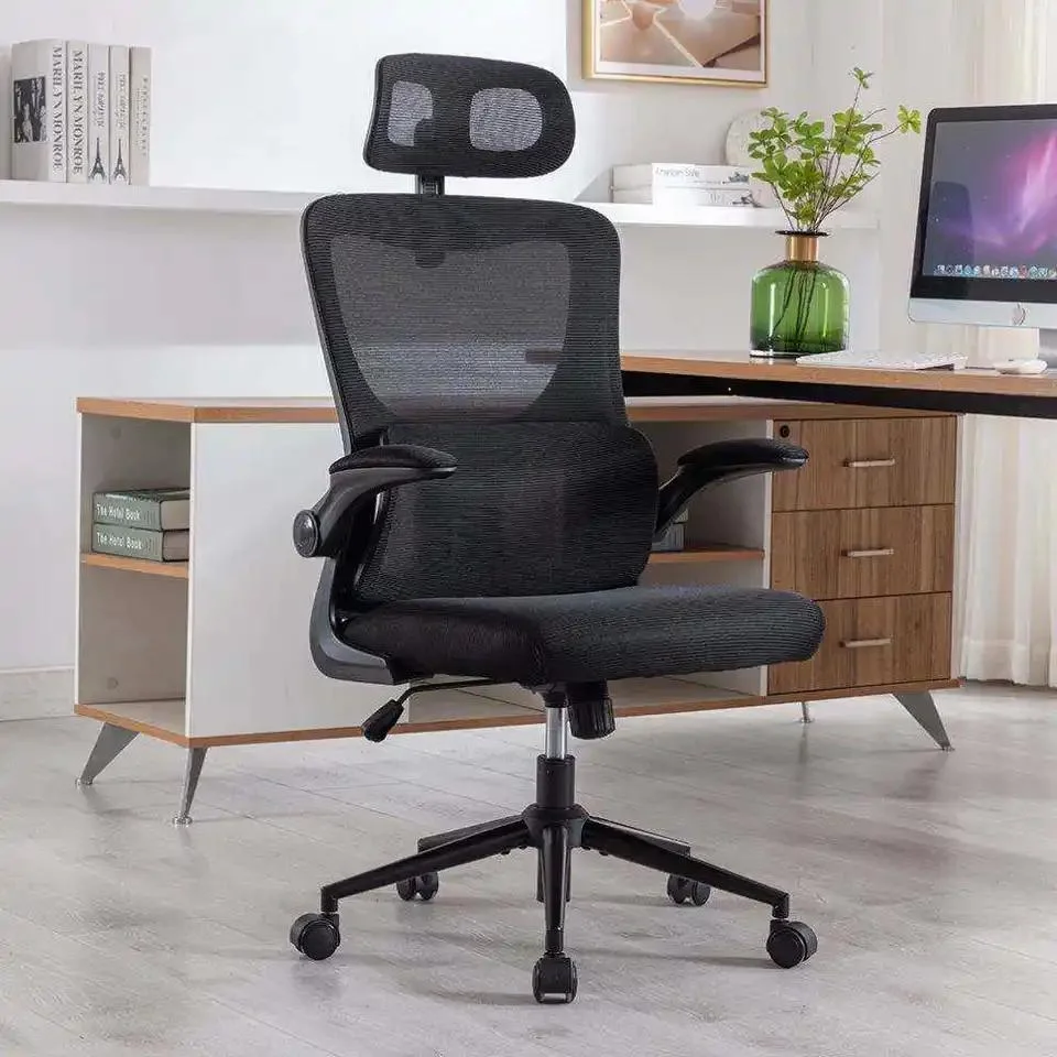 Ergonomic Office with Lumbar Support Gaming Manager Swivel High Large Mesh Chair