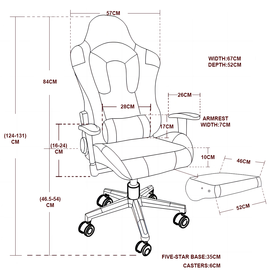 as-C2405 Computer Leather Game Office Mesh Plastic Modern Furniture Massage Gaming Chair