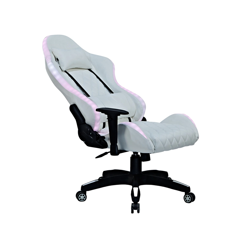 LED Light Computer Game Racing Gaming Chair