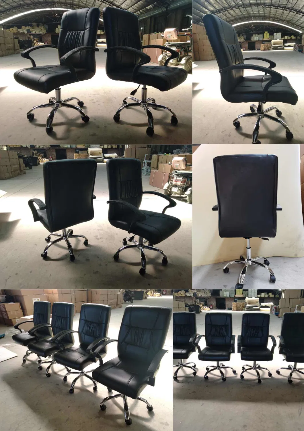 High Quality Specification Metal Leg Swivel Meeting Heavy-Duty New Office Chair