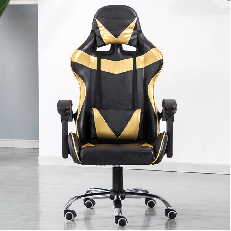 Modern Design Racing Computer Leather Rocker Red Seat Gaming Chair