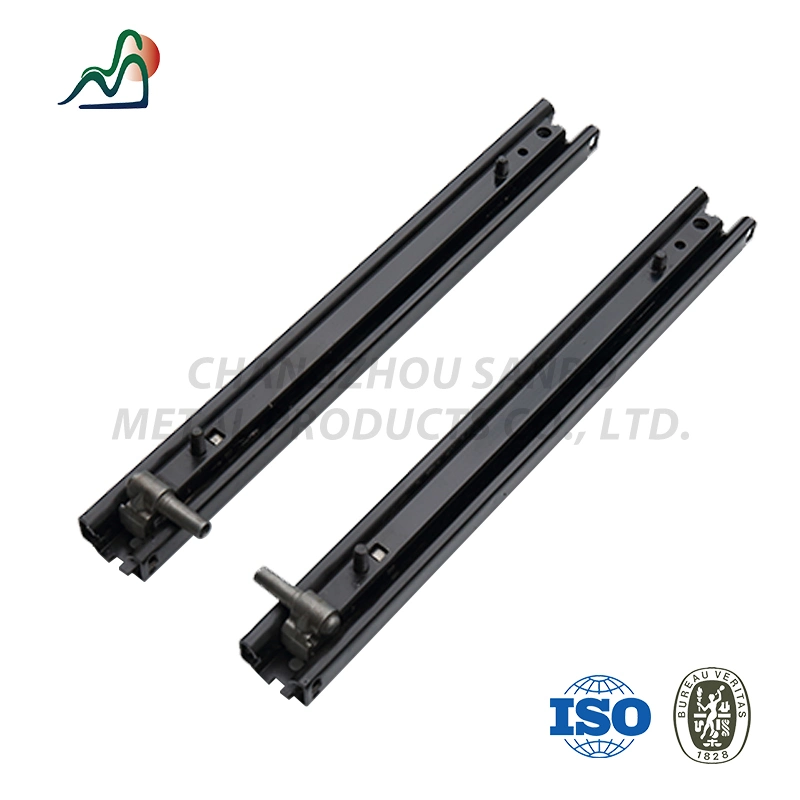 Supplier Auto Accessory Ordinary C-Type Single Lock Slider Rail - Riveted Bracket Type (LR) Can Be Customized