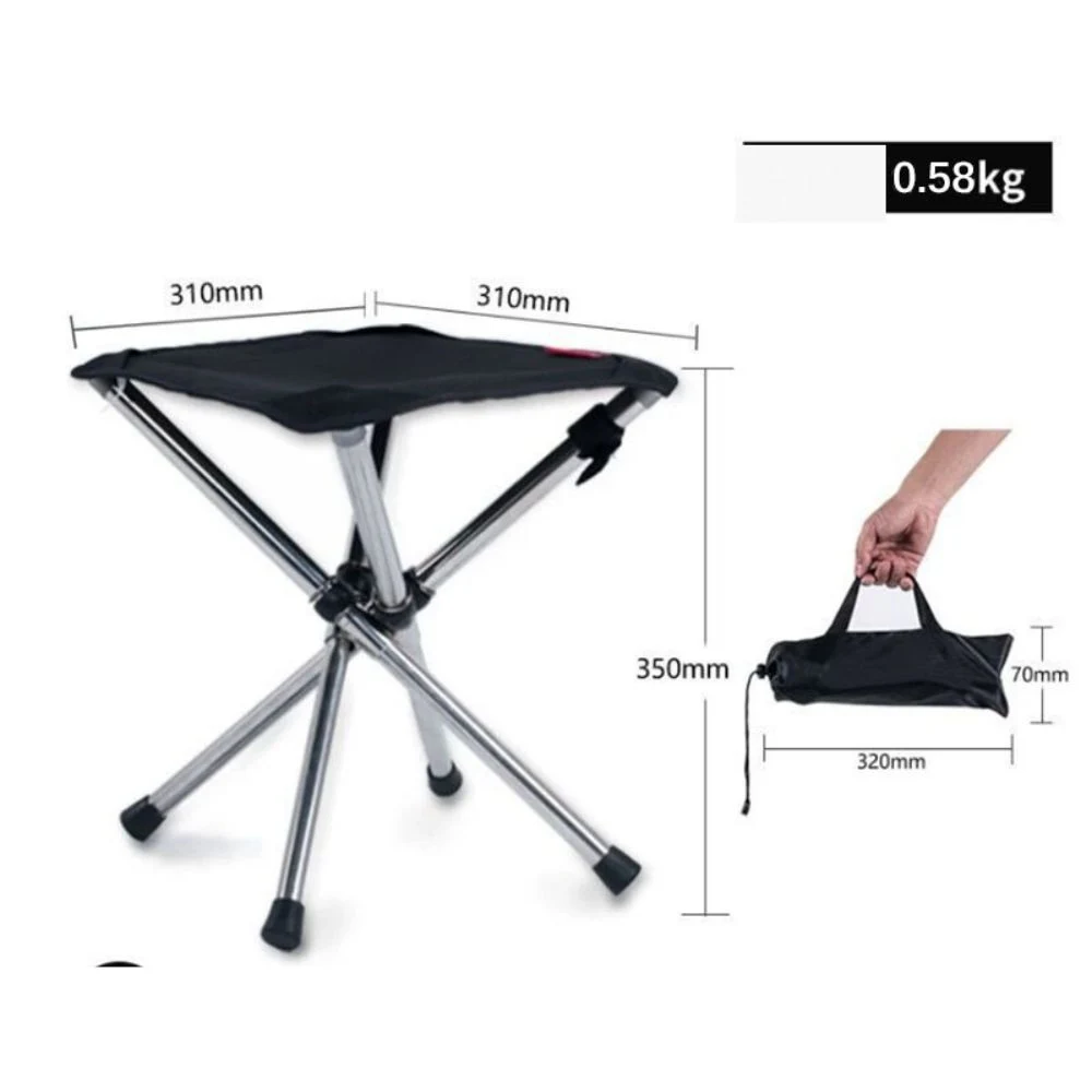 Heavy Duty Portable Folding Stool Slacker Chair for Outdoor Ci4482